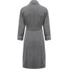 imageALCEA ROSEA Women Lightweight Kimono Robe Long Spa Hotel Bathrobe Microfiber Shawl Soft Sleepwear Ladies LoungewearGrey02