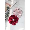 imageALCEA ROSEA Hair Ties Silk Scrunchies for Women Girls 8 Pack Satin Elastic Tie Scrunchie No Damage Ponytail Holders Hair Bands 88G62A