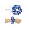 imageALCEA ROSEA Hair Ties Silk Scrunchies for Women Girls 8 Pack Satin Elastic Tie Scrunchie No Damage Ponytail Holders Hair Bands 88G62B