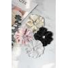 imageALCEA ROSEA Hair Ties Silk Scrunchies for Women Girls 8 Pack Satin Elastic Tie Scrunchie No Damage Ponytail Holders Hair Bands 88G83I