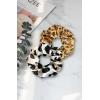 imageALCEA ROSEA Hair Ties Silk Scrunchies for Women Girls 8 Pack Satin Elastic Tie Scrunchie No Damage Ponytail Holders Hair Bands 88G8Cheetah