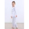 imageALCEA ROSEA Kids Pajamas Shorts Set Cute Panda Pattern 2 Piece Sleepwear Loungewear set Jersey Pjs SetsGrey