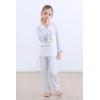imageALCEA ROSEA Kids Pajamas Shorts Set Cute Panda Pattern 2 Piece Sleepwear Loungewear set Jersey Pjs SetsGrey