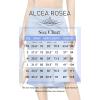 imageALCEA ROSEA Women High Waist Silky Satin Midi Skirt Elastic Waist A Line Skirt with SlitMidnight Blue
