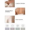 imageALCEA ROSEA Women Sleepwear Sexy Lingerie Nightgown Lace Chemise Satin Slip Silk Negligee Nightie3871champagne