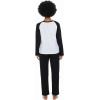 imageALCEA ROSEA Womens Cotton Sleepwear Cute PANDA Printed Short Sleeve pajama set Soft Pjs Nightwear with PocketsBlack01
