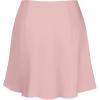 imageALCEA ROSEA Womens Elegant Silky Satin Mini Skirt High Waist Short Skirt Leopard Print Mini A Line Skirts for WomenNude Pink