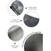 imageALCEA ROSEA Womens Pu Leather High Waist Skirt Bodycon Faux Leather Mini Short Zipper Front Work Office A line Pencil Skirts7815black