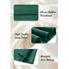 imageALCEA ROSEA Womens Satin High Waisted Silky Midi Skirt Elastic Aline Skirt for Wedding Party Work7307dark Green