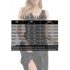 imageALCEA ROSEA Womens Sexy Lingerie Sheer Mesh Babydoll Sleepwear Pajamas Lace V Neck Sleeveless Chemise Nightgowns 3805Pitch Blacksilky