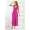 imageALCEA ROSEA Womens Sexy Nightgowns Long Floral Lace silky Lingerie supportive Chemises Full slip for Women Elegant Sleepwear123fuchsia Red