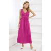 imageALCEA ROSEA Womens Sexy Nightgowns Long Floral Lace silky Lingerie supportive Chemises Full slip for Women Elegant Sleepwear123fuchsia Red