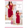 imageALCEA ROSEA Womens Sexy Nightgowns Long Floral Lace silky Lingerie supportive Chemises Full slip for Women Elegant SleepwearBurgundy