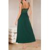 imageALCEA ROSEA Womens Sexy Nightgowns Long Floral Lace silky Lingerie supportive Chemises Full slip for Women Elegant SleepwearDark Green