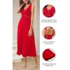 imageALCEA ROSEA Womens Sexy Nightgowns Long Floral Lace silky Lingerie supportive Chemises Full slip for Women Elegant SleepwearFlame Red