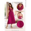 imageALCEA ROSEA Womens Sexy Nightgowns Long Floral Lace silky Lingerie supportive Chemises Full slip for Women Elegant SleepwearRose Redjersey