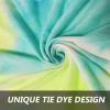 imageALCEA ROSEA Womens Workout Tie Dye Tank Tops Sleeveless Casual Yoga Athletic Sports Shirts Gym Exercise BlouseGreen Apple