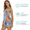 imageALCEA ROSEA Womens Workout Tie Dye Tank Tops Sleeveless Casual Yoga Athletic Sports Shirts Gym Exercise BlouseSunset Glow