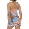 imageALCEA ROSEA Womens Workout Tie Dye Tank Tops Sleeveless Casual Yoga Athletic Sports Shirts Gym Exercise BlouseSunset Glow