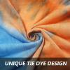 imageALCEA ROSEA Womens Workout Tie Dye Tank Tops Sleeveless Casual Yoga Athletic Sports Shirts Gym Exercise BlouseSunset Glow