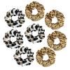 imageALCEA ROSEA Hair Ties Silk Scrunchies for Women Girls 8 Pack Satin Elastic Tie Scrunchie No Damage Ponytail Holders Hair Bands 88G82D