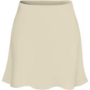 imageALCEA ROSEA Womens Elegant Silky Satin Mini Skirt High Waist Short Skirt Leopard Print Mini A Line Skirts for WomenChampagne