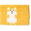 imageALCEA ROSEA Coral Fleece Animal Theme GiftDog Baby Blanket 40 x 32 Yellow CorgiYellow Corgi