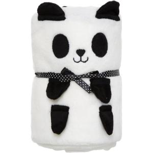 imageALCEA ROSEA Coral Fleece Animal Theme GiftDog Baby Blanket 40 x 32 Yellow CorgiPanda