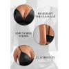 imageALCEA ROSEA Sexy Satin Crop Tops for Women Sleeveless Deep V Neck Cami Tank Top Chic Slim Fitted Cropped Camisole1810black