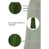 imageALCEA ROSEA Womens Maxi Satin Silky Skirt Elastic Drawstring Flared High Waisted Aline Elegant Wedding Long Skirts 7820Army Green