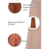 imageALCEA ROSEA Womens Maxi Satin Silky Skirt Elastic Drawstring Flared High Waisted Aline Elegant Wedding Long Skirts 7820Brown