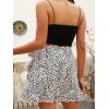 imageALCEA ROSEA Womens Summer Wrap Floral High Waist Ruffle Short Mini Skirts 7892White