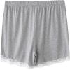 imageALCEA ROSEA Pajamas Shorts Women Sleeping Wear PJ Bottoms Plus Size SXXLGrey Melange Short