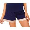 imageALCEA ROSEA Pajamas Shorts Women Sleeping Wear PJ Bottoms Plus Size SXXLNavy Short 01