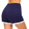 imageALCEA ROSEA Pajamas Shorts Women Sleeping Wear PJ Bottoms Plus Size SXXLNavy Short