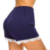 imageALCEA ROSEA Pajamas Shorts Women Sleeping Wear PJ Bottoms Plus Size SXXLNavy Short