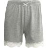 Grey Melange Short