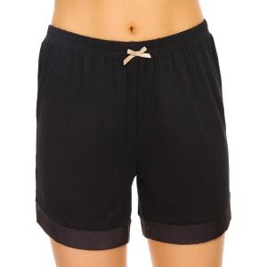 imageALCEA ROSEA Pajamas Shorts Women Sleeping Wear PJ Bottoms Plus Size SXXLBlack Short 02
