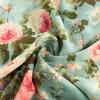 imageALCEA ROSEA Womens Ruffled HighWaisted Long Floral Printed Midi SkirtGrass Green