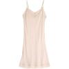 imageALCEA ROSEA Womens Full Slip for Under Dresses Adjustable Spaghetti Strap AntiStatic Nylon Lace Mini Dress Lingerie 3895Beige