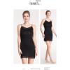 imageALCEA ROSEA Womens Full Slip for Under Dresses Adjustable Spaghetti Strap AntiStatic Nylon Lace Mini Dress Lingerie 3895Black