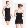 imageALCEA ROSEA Womens Full Slip for Under Dresses Adjustable Spaghetti Strap AntiStatic Nylon Lace Mini Dress Lingerie 3895Black