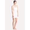 imageALCEA ROSEA Womens Full Slip for Under Dresses Adjustable Spaghetti Strap AntiStatic Nylon Lace Mini Dress Lingerie 3895White