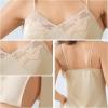 imageALCEA ROSEA Womens Satin Slip Dress Chemise Nightdress Sexy Sleepwear Silky Negligee 3705Champagne