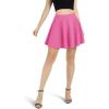 imageALCEA ROSEA Womens Mini Skater Skirt Classical Basic ALine Versatile Stretchy Flared Casual Short Skirts 7876Rose
