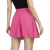 imageALCEA ROSEA Womens Mini Skater Skirt Classical Basic ALine Versatile Stretchy Flared Casual Short Skirts 7876Rose