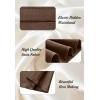 image:imageALCEA ROSEA Womens Satin High Waisted Silk Aline Wedding Elegant Elastic Midi Maxi Skirt7307brown