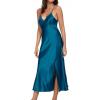 image:imageALCEA ROSEA Women Lingerie Sexy Silk Nightgown Lace Babydoll Satin Slip Teddy Nightie3722dark Green