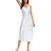 image:imageALCEA ROSEA Women Lingerie Sexy Silk Nightgown Lace Babydoll Satin Slip Teddy Nightie3722white