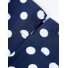 image:imageALCEA ROSEA Womens Midi Plaid Skirt High Elastic Waist Aline Vintage Pleated Long Skirts 7899Dark Blue